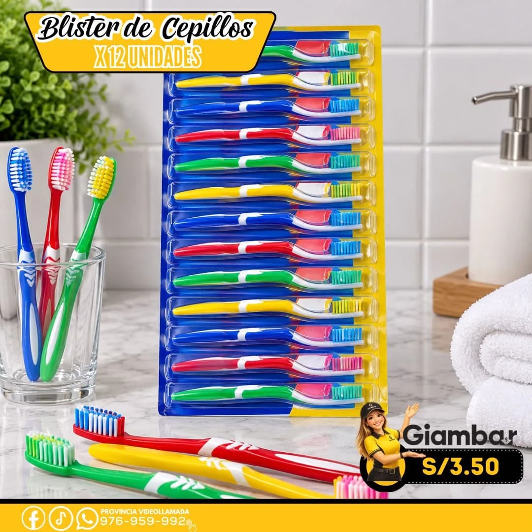 88B-5912 CEPILLOS FLEXI CLEAN PACK 12 UND