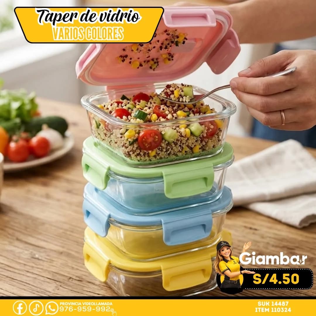 110324 TAPER VIDRIO CUADRADO CHICO