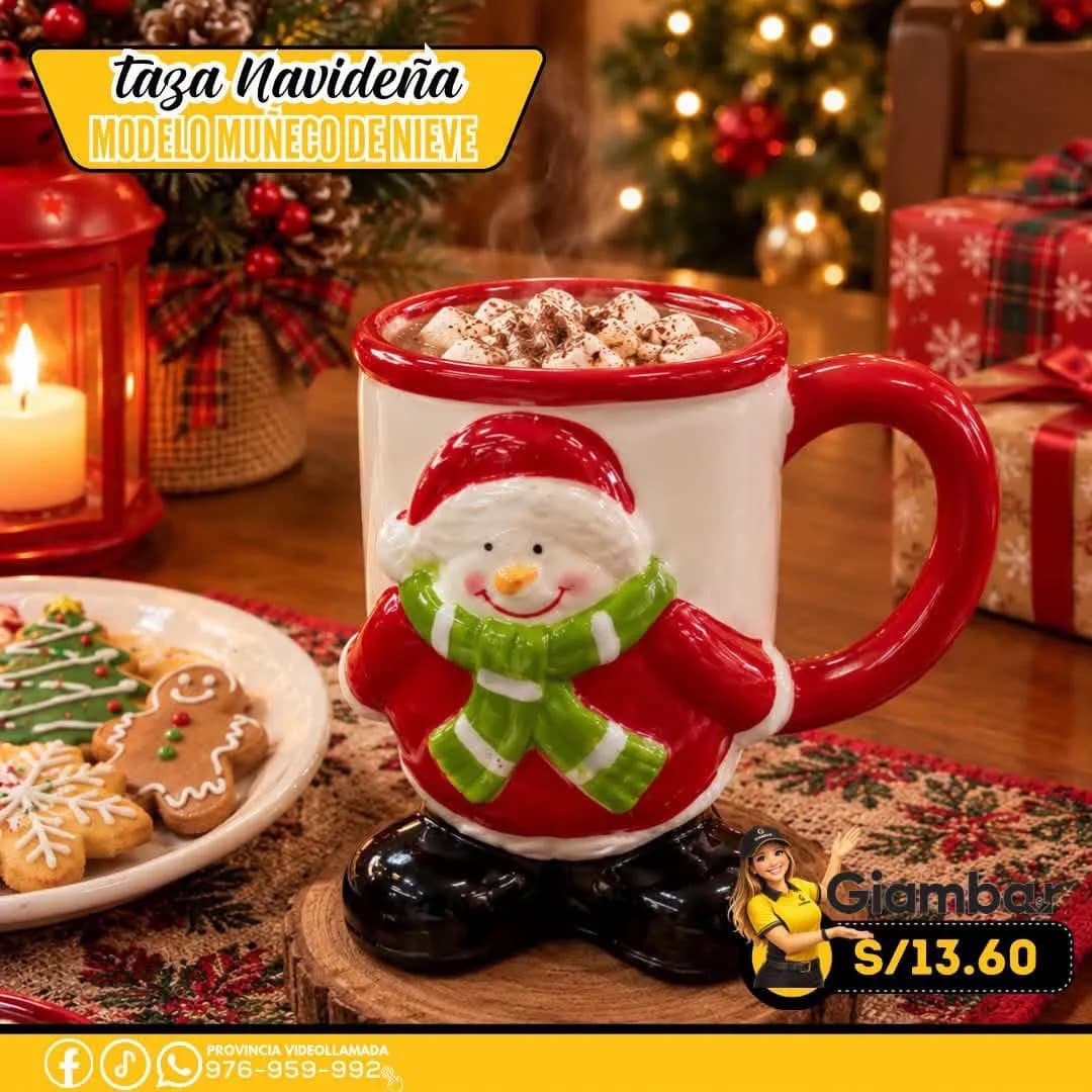 GB-149 TAZA LOZA PAPA NOEL
