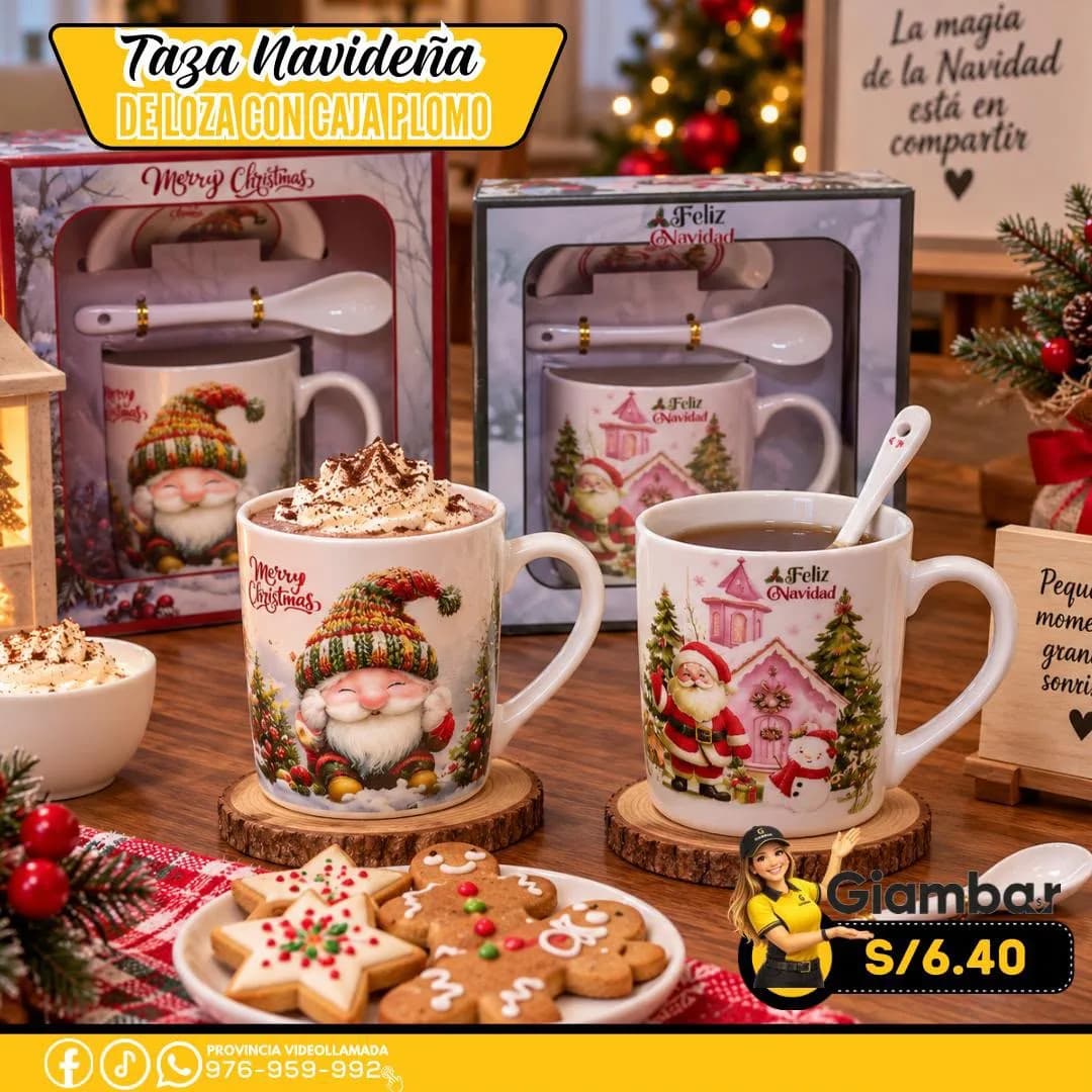 GB-392 SET DE 3PCS TAZA CUCHARA Y PLATO