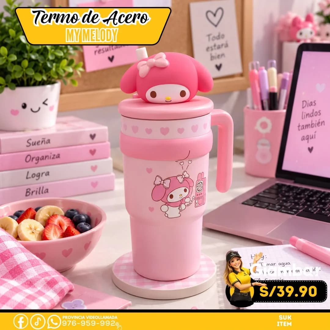 400424 PLAY TUMBLER 3D 700ML MELODY