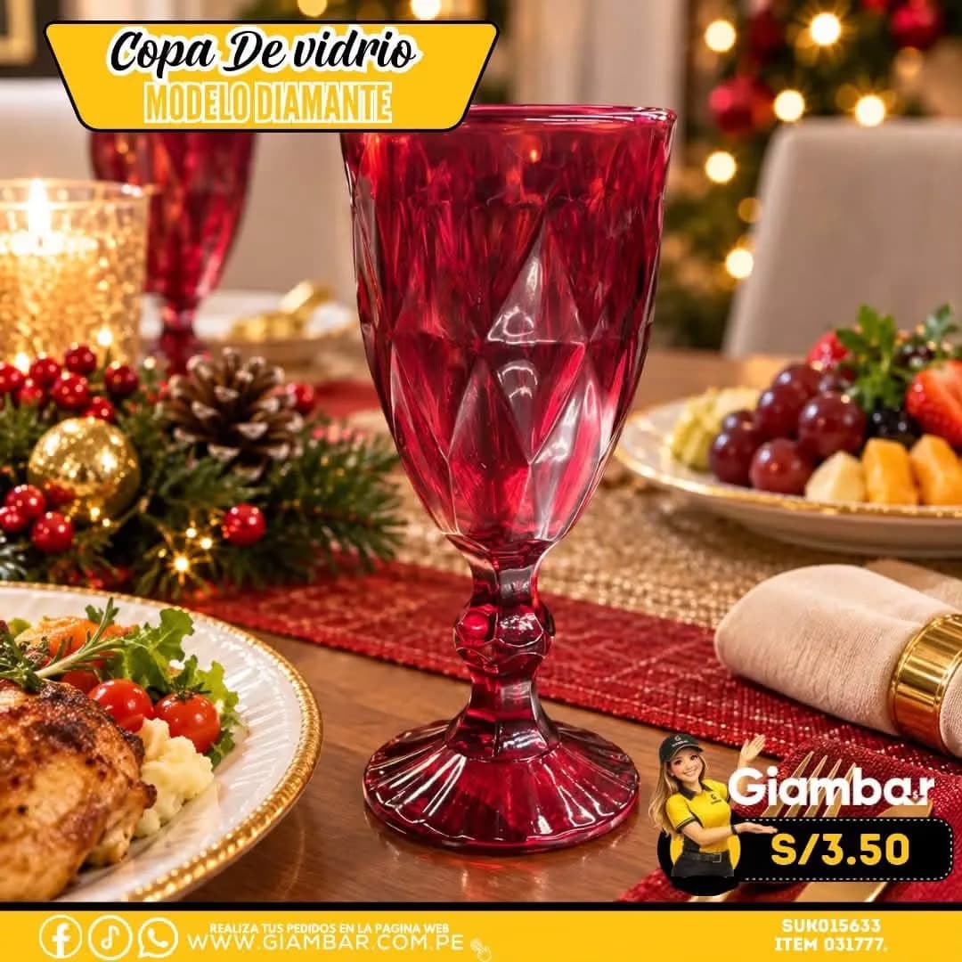 031777 Copa Diamante 320ml Mod.Classic CLK-1988